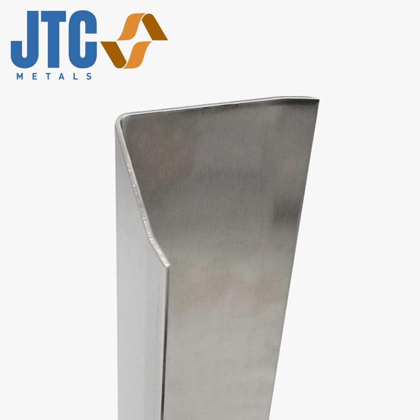 3/4 x 3/4 x 48 x 16 Gauge Stainless Steel Corner Guard, #4 Finish