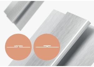 Stainless Steel Divider (T or H) Trim