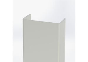 Stainless Steel Wall End Cap (Guard)