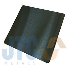 MEISTER SHEET　STANDARD COLOR BLACK Black Stainless Steel Sheets - JTC Metals