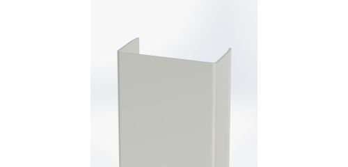 Stainless Steel Wall End Cap (Guard)
