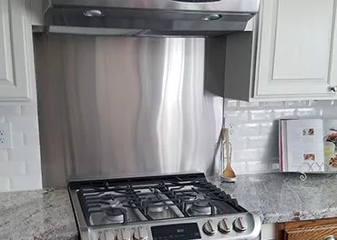 Stainless Steel Backsplash