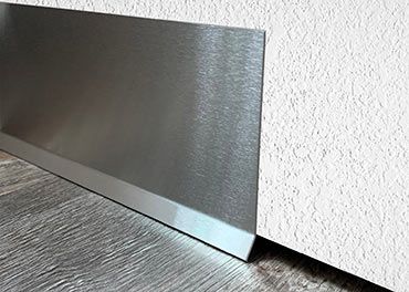 JTC Metals Stainless Steel Wall Base