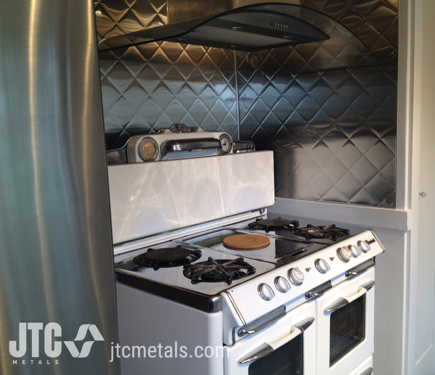 Stainless Steel Kitchen Backsplash - JTC Metals